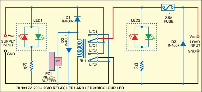 Power Supply Reversal Correcter-Cum-Preventer