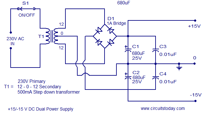 stereo amplifier circuit BA5417