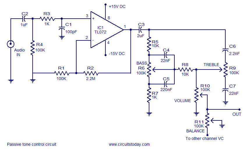 stereo amplifier circuit BA5417