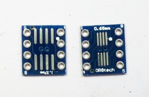 8PIN-0.65mm & 1.27mm SMD IC Adapter in chennai