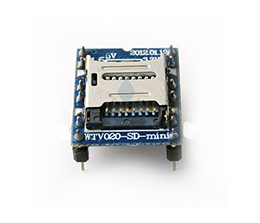 MP3 Module with storage - TTL - WTV020SD-20SS