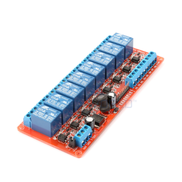 8 x DC 5V Opto Isolated Wide Voltage Triggering Relay Module