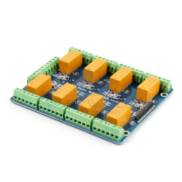 8 x DC 5V Telecom High Level Triggering Relay Module