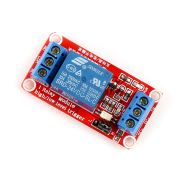 1 x DC 24V Opto Isolated High/Low Level Triggering Relay Module