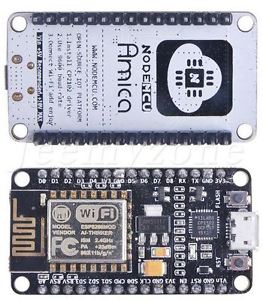 NODE MCU ESP8266 BOARD AMICA CP2102 DEC 2016 l FIRMWARE PREINSTALLED
